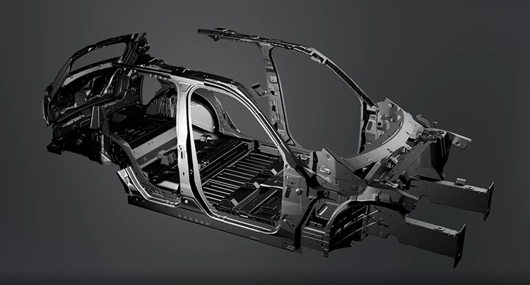 Laser Cut & Weld Blank - car body